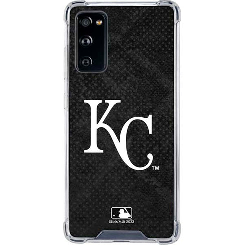 MLB Kansas City Royals Dark Wash Galaxy S20 FE Clear Case