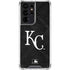MLB Kansas City Royals Dark Wash Galaxy S21 Ultra 5G Clear Case