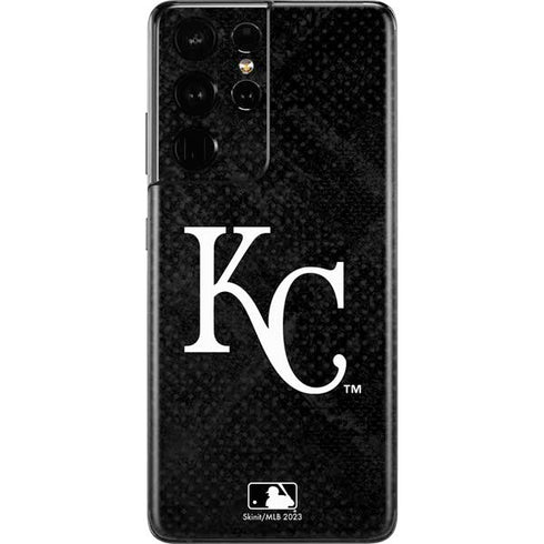 MLB Kansas City Royals Dark Wash Galaxy S21 Ultra 5G Skin