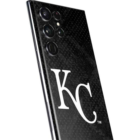 MLB Kansas City Royals Dark Wash Galaxy S22 Ultra Skin