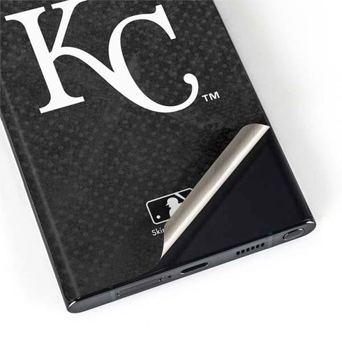 MLB Kansas City Royals Dark Wash Galaxy S22 Ultra Skin