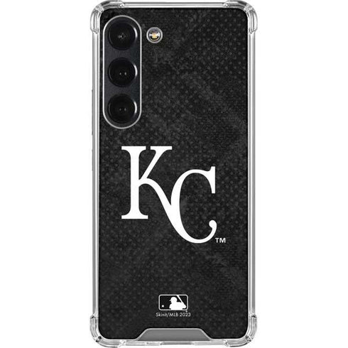 MLB Kansas City Royals Dark Wash Galaxy S23 Clear Case