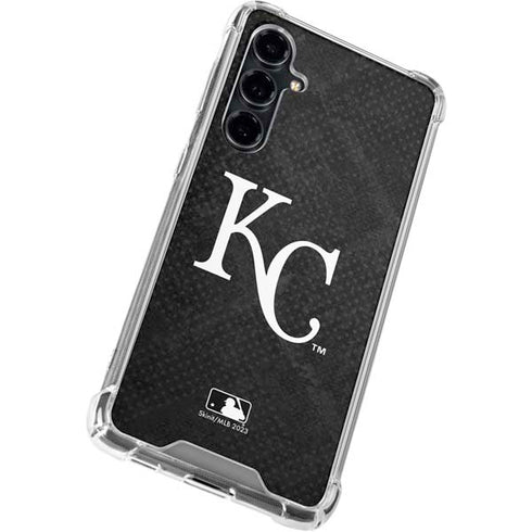 MLB Kansas City Royals Dark Wash Galaxy S23 FE Clear Case