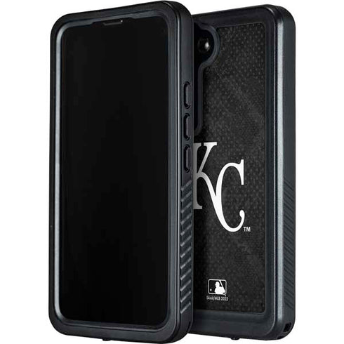 MLB Kansas City Royals Dark Wash Galaxy S23 Plus Waterproof Case