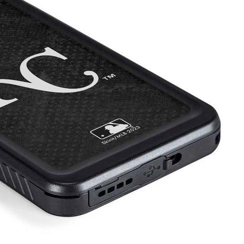 MLB Kansas City Royals Dark Wash Galaxy S23 Plus Waterproof Case