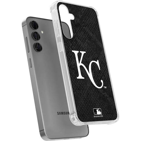MLB Kansas City Royals Dark Wash Galaxy S24 Plus Clear Case