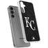 MLB Kansas City Royals Dark Wash Galaxy S24 Plus Clear Case