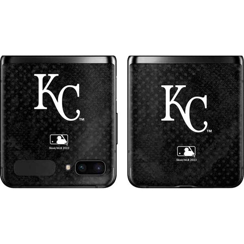 MLB Kansas City Royals Dark Wash Galaxy Z Flip Skin