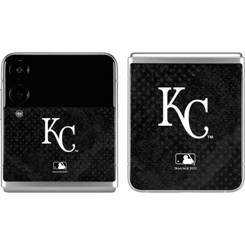 MLB Kansas City Royals Dark Wash Galaxy Z Flip4 5G Skin