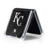 MLB Kansas City Royals Dark Wash Galaxy Z Flip5 5G Clear Case