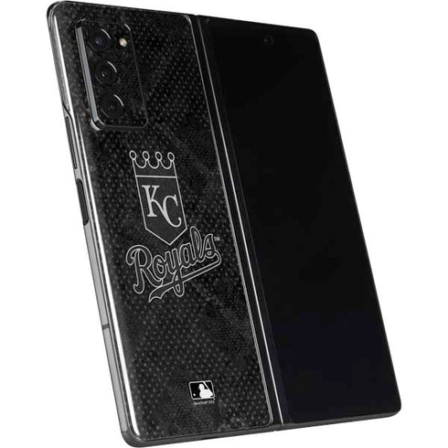 MLB Kansas City Royals Dark Wash Galaxy Z Fold2 5G Skin