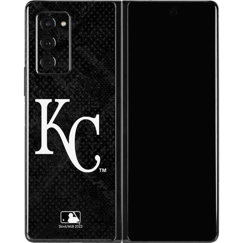 MLB Kansas City Royals Dark Wash Galaxy Z Fold2 5G Skin