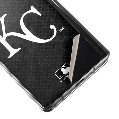 MLB Kansas City Royals Dark Wash Galaxy Z Fold2 5G Skin