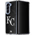 MLB Kansas City Royals Dark Wash Galaxy Z Fold5 5G Clear Case