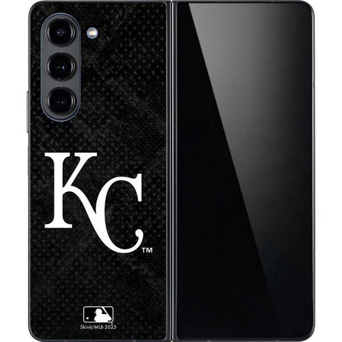 MLB Kansas City Royals Dark Wash Galaxy Z Fold5 5G Skin