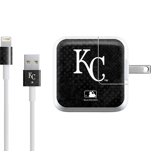 MLB Kansas City Royals Dark Wash iPad Charger (10W USB) Skin