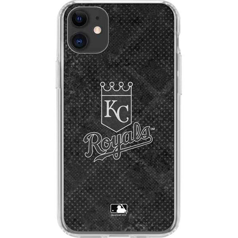MLB Kansas City Royals Dark Wash iPhone 11 Clear Case