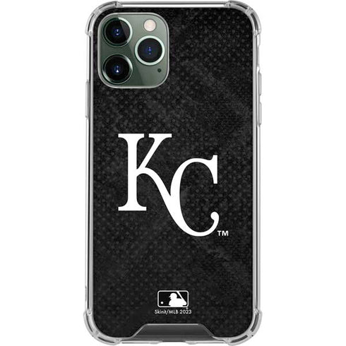MLB Kansas City Royals Dark Wash iPhone 11 Pro Max Clear Case