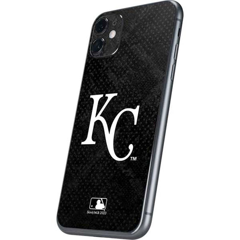MLB Kansas City Royals Dark Wash iPhone 11 Skin