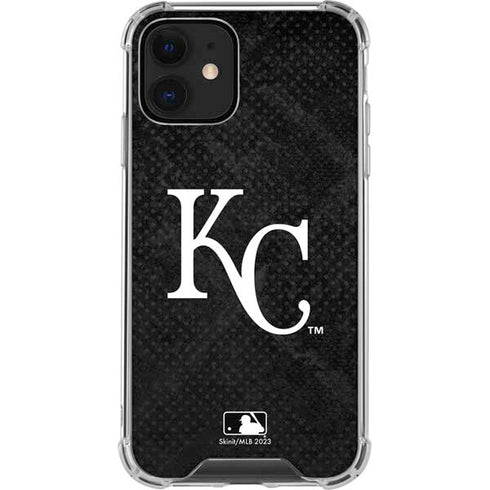 MLB Kansas City Royals Dark Wash iPhone 12 Clear Case