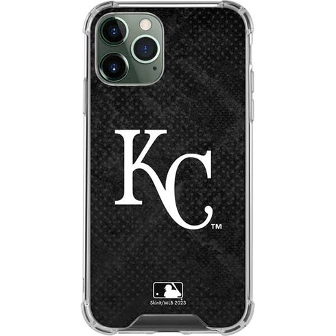 MLB Kansas City Royals Dark Wash iPhone 12 Pro Clear Case