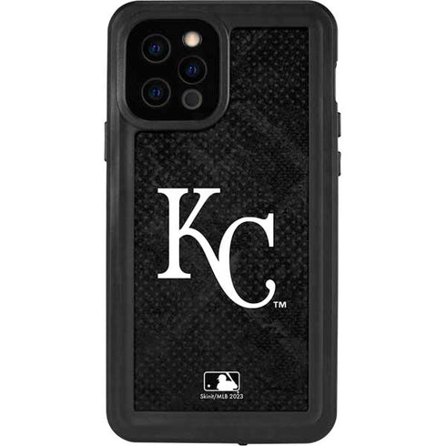 MLB Kansas City Royals Dark Wash iPhone 12 Pro Waterproof Case