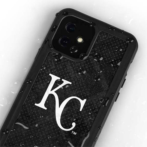 MLB Kansas City Royals Dark Wash iPhone 12 Waterproof Case