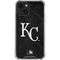 MLB Kansas City Royals Dark Wash iPhone 13 Mini Clear Case