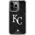 MLB Kansas City Royals Dark Wash iPhone 15 Pro Clear Case