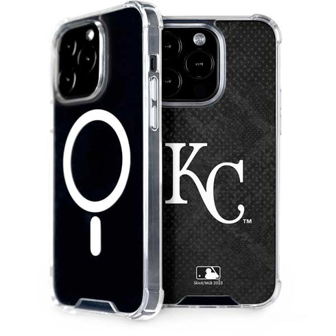 MLB Kansas City Royals Dark Wash iPhone 15 Pro MagSafe Case