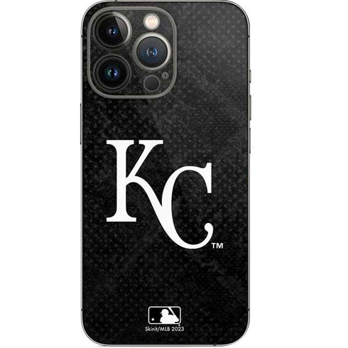 MLB Kansas City Royals Dark Wash iPhone 14 Pro Skin