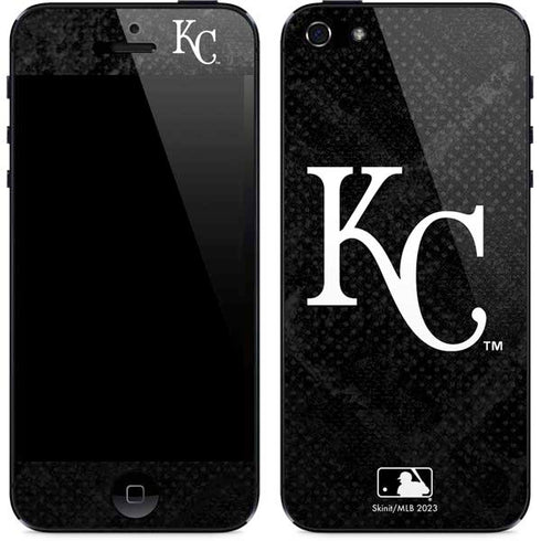MLB Kansas City Royals Dark Wash iPhone 5/5s/5SE Skin