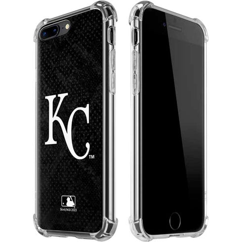 MLB Kansas City Royals Dark Wash iPhone 7/8 Plus Clear Case