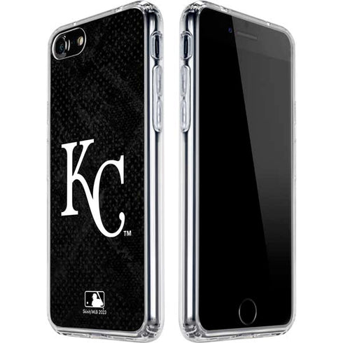 MLB Kansas City Royals Dark Wash iPhone SE (2nd & 3rd Gen) Clear Case