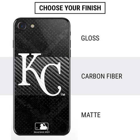 MLB Kansas City Royals Dark Wash iPhone SE (2nd & 3rd Gen) Skin