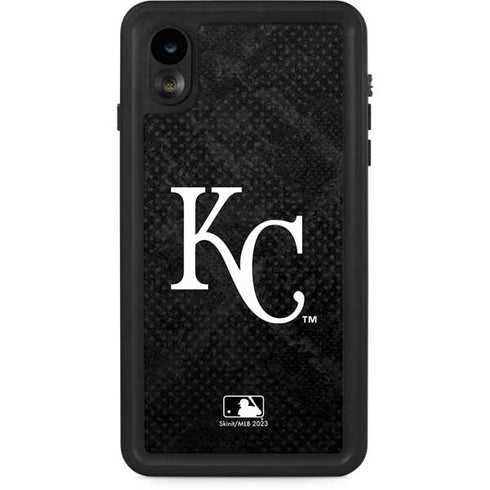 MLB Kansas City Royals Dark Wash iPhone XR Waterproof Case