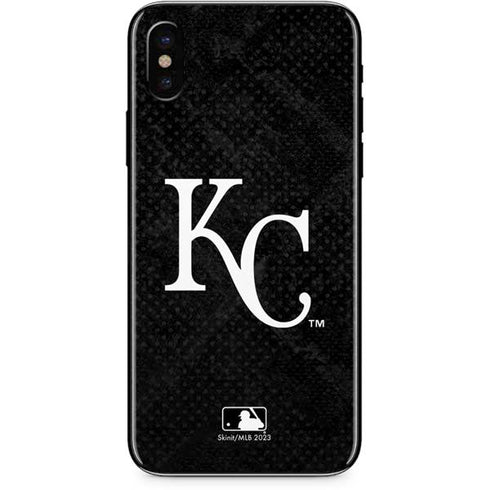 MLB Kansas City Royals Dark Wash iPhone XS Max Skin