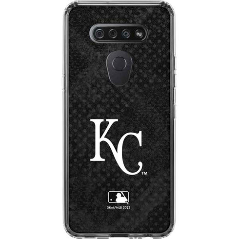 MLB Kansas City Royals Dark Wash LG K51/Q51 Clear Case