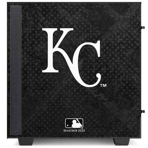 MLB Kansas City Royals Dark Wash NZXT H510 Compact ATX Mid-Tower Case Skin