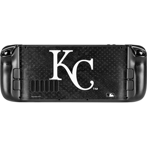 MLB Kansas City Royals Dark Wash Steam Deck Handheld Gaming Computer Skin