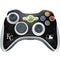 MLB Kansas City Royals Dark Wash Xbox 360 Wireless Controller Skin