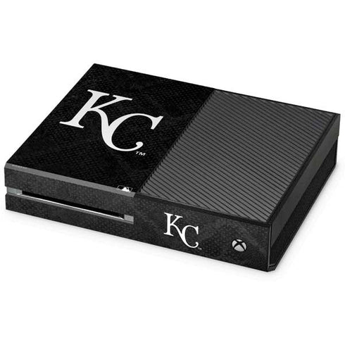 MLB Kansas City Royals Dark Wash Xbox One Console Skin
