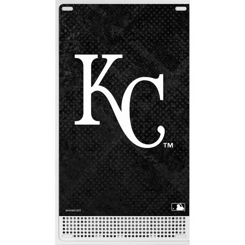 MLB Kansas City Royals Dark Wash Xbox Series S Console Skin