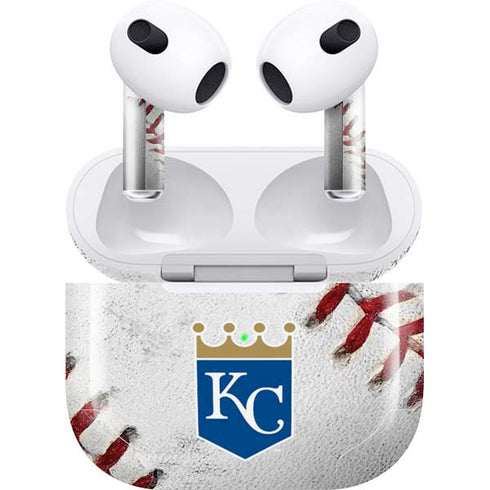 MLB Kansas City Royals Game Ball Apple AirPods (3rd Gen 2021) Skin