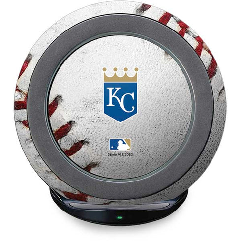 MLB Kansas City Royals Game Ball Fast Charge Wireless Charging Stand Skin