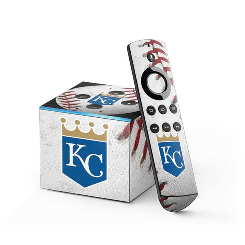 MLB Kansas City Royals Game Ball Fire TV Cube Skin