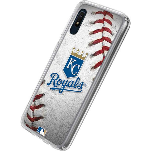 MLB Kansas City Royals Game Ball Galaxy A10e Clear Case