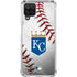 MLB Kansas City Royals Game Ball Galaxy A12 Clear Case