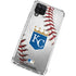 MLB Kansas City Royals Game Ball Galaxy A12 Clear Case