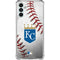 MLB Kansas City Royals Game Ball Galaxy A13 5G Clear Case